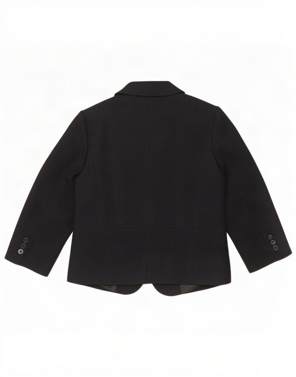 Marks & Spencer Chaqueta Blazer de 5 Botones y Manga 3/4 para Mujer UK 46 Grande Negro
