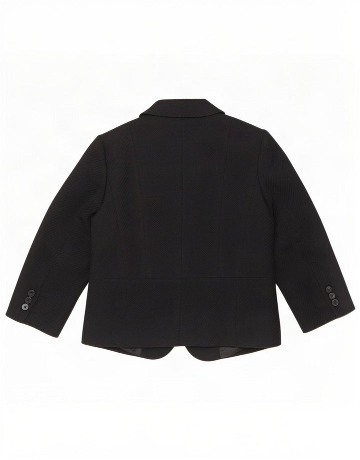 Marks & Spencer Chaqueta Blazer de 5 Botones y Manga 3/4 para Mujer UK 46 Grande Negro
