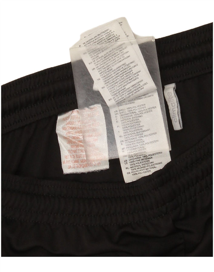Adidas Boys Climalite Sport Shorts 12-13 años Grande Negro Poliéster