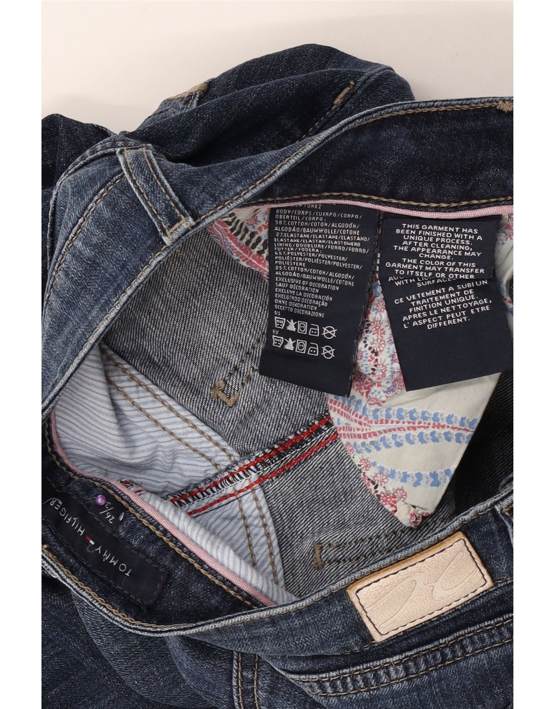 Vaqueros Tommy Hilfiger Mujer Slim W26 L34 Algodón Azul