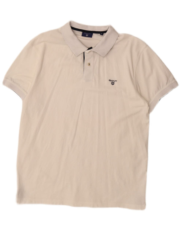 Gant Polo Hombre XL Blanco
