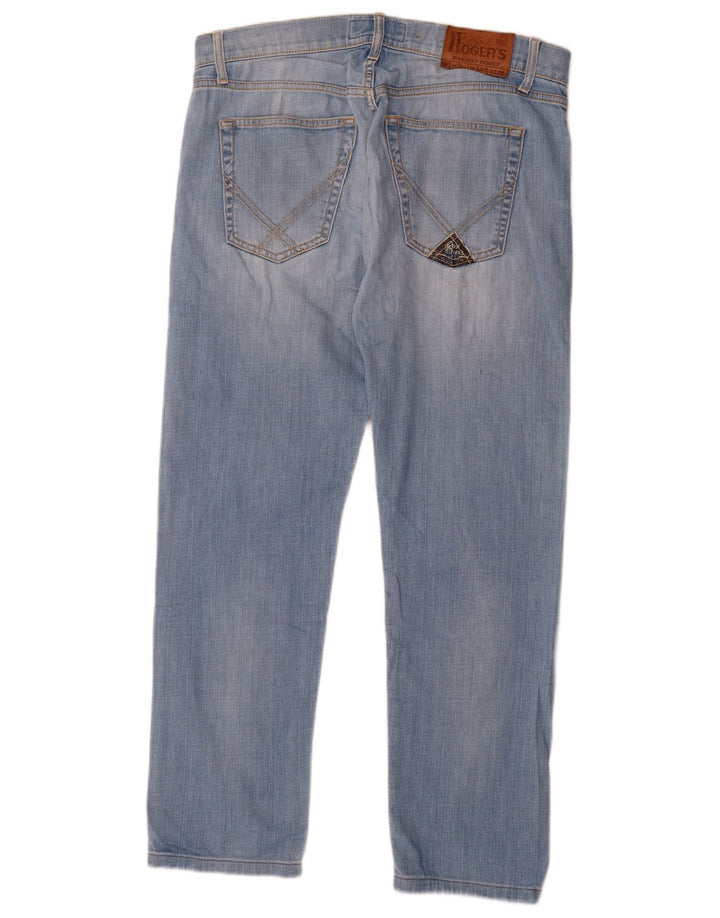 Roy Rogers Vaqueros rectos para hombre W34 L30 Algodón azul