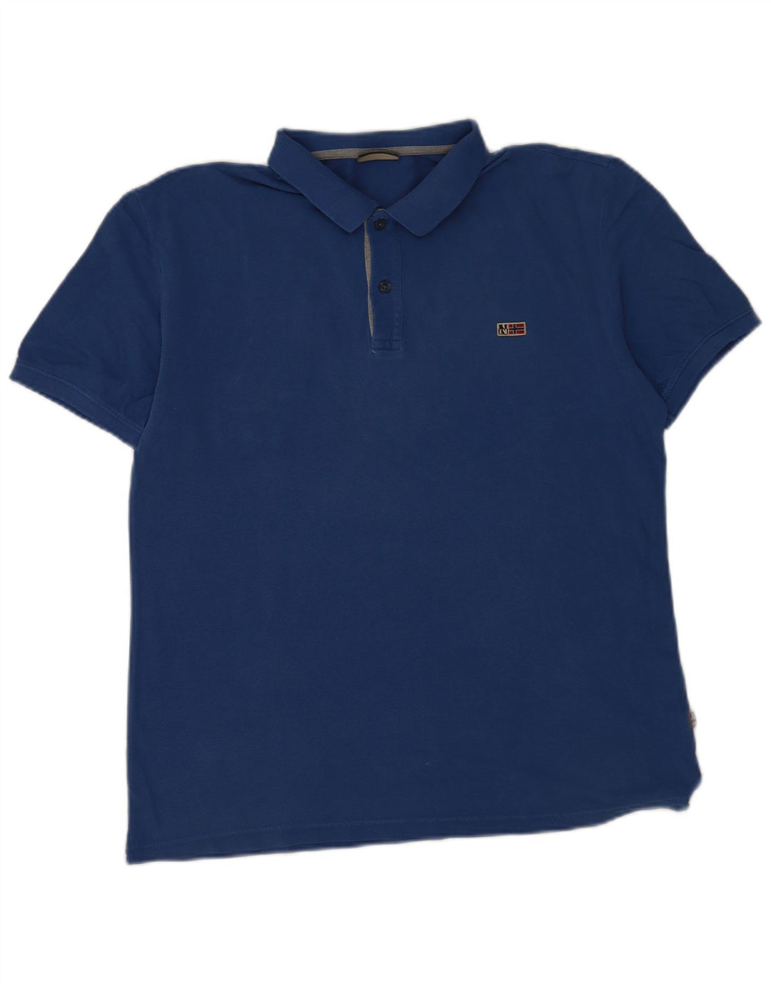 Napapijri Polo Hombre Azul Grande