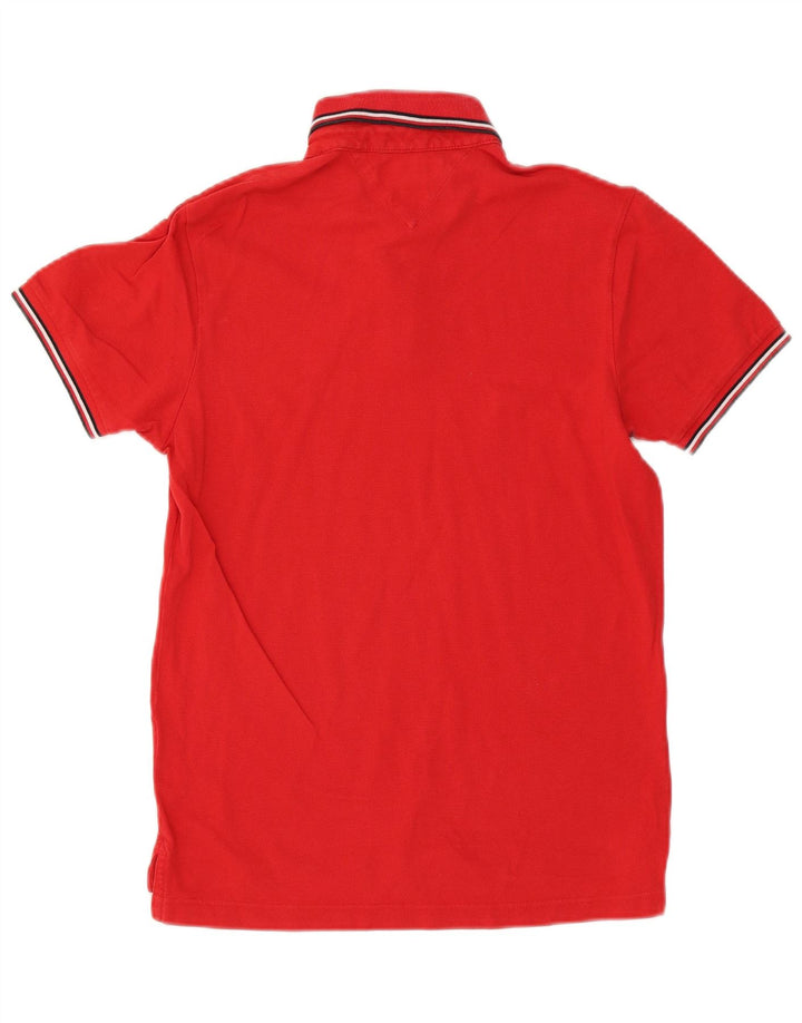Polo Tommy Hilfiger Hombre Slim Fit Rojo Medio