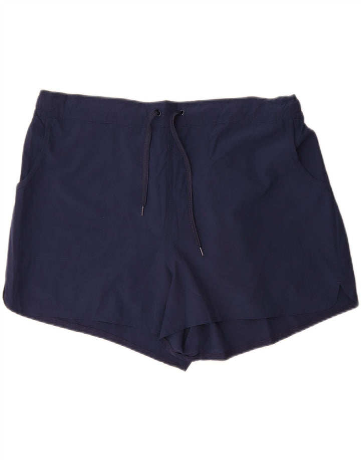 Pantalones cortos deportivos para mujer Mountain Warehouse ES 40 XL Poliéster azul marino