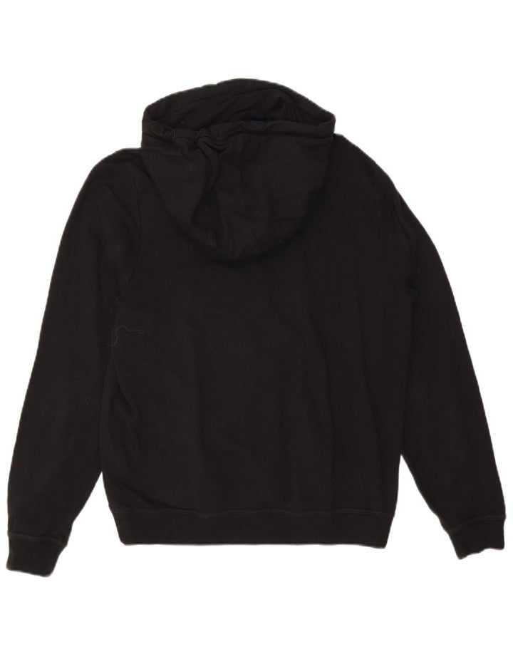 Nike - Sudadera con capucha para mujer, talla 12, algodón negro mediano