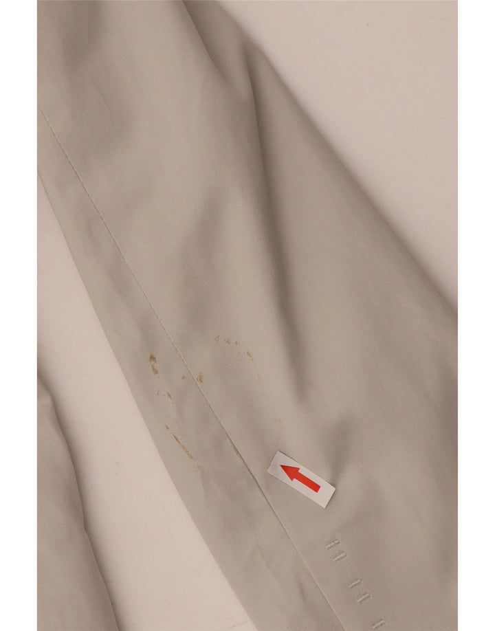 Zara Chaqueta tipo blazer de 2 botones para hombre EU 52 Grande Algodón beige
