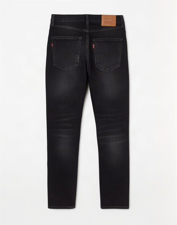 Levi's Hombre 512 Slim Tapered Jeans W29 L30 Algodón Negro