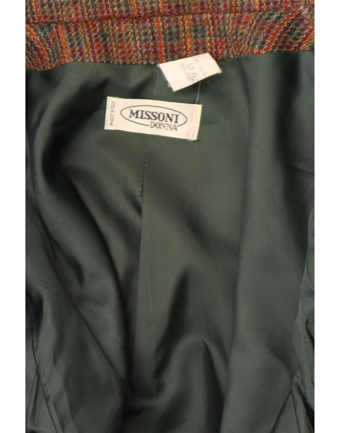 Missoni Chaqueta Blazer para Mujer UK 40 Mediana Rayas Multicolor Clásica