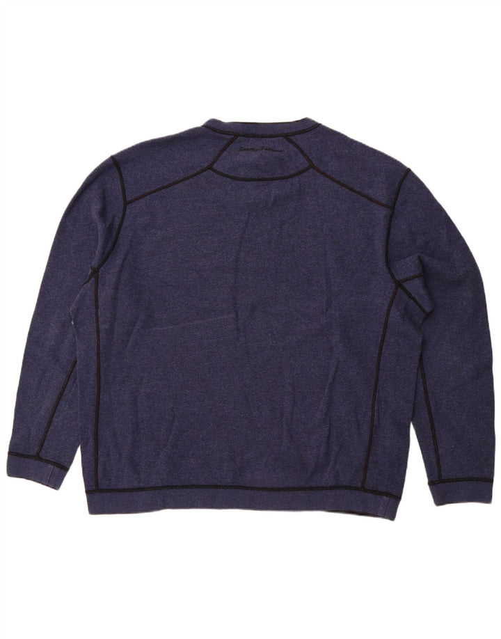 Tommy Bahama Sudadera para hombre Jumper 2XL Azul marino