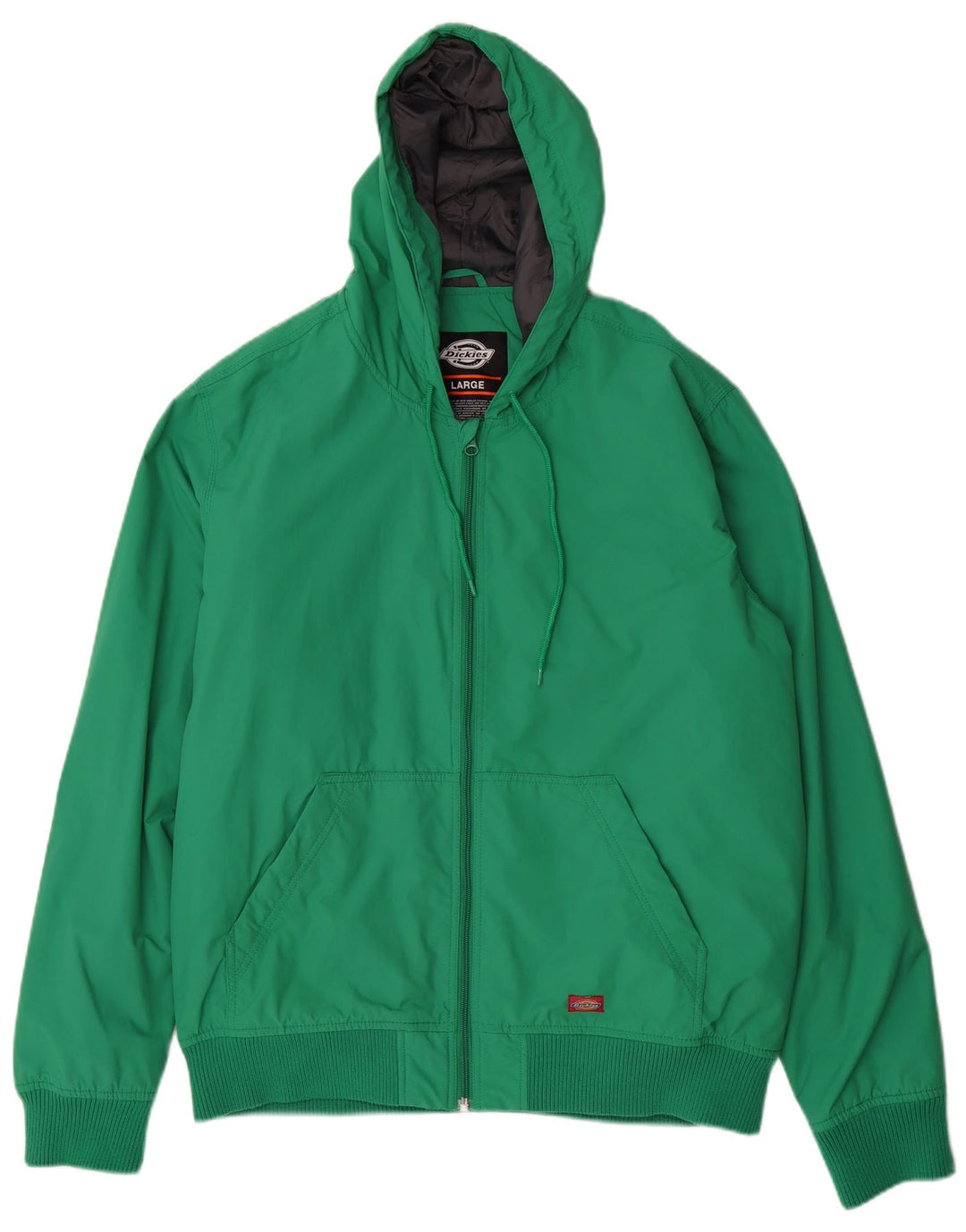 DICKIES Chaqueta bomber con capucha para hombre Poliamida verde grande