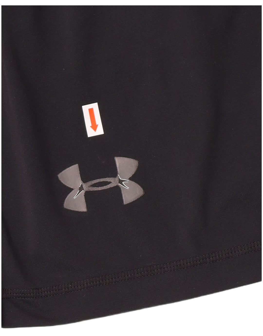 UNDER ARMOUR Pantalones cortos deportivos para hombre Pequeños deportes de poliéster negro