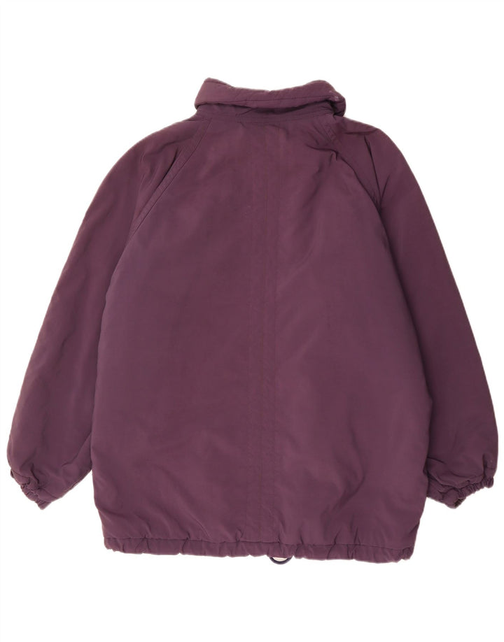 Belfe & Belfe Chaqueta cortavientos extragrande para mujer UK 40 XL Poliéster morado