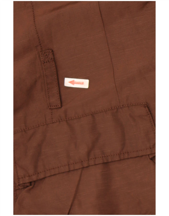Marlboro Classics Chaqueta utilitaria para mujer EU 44 XL Lino marrón