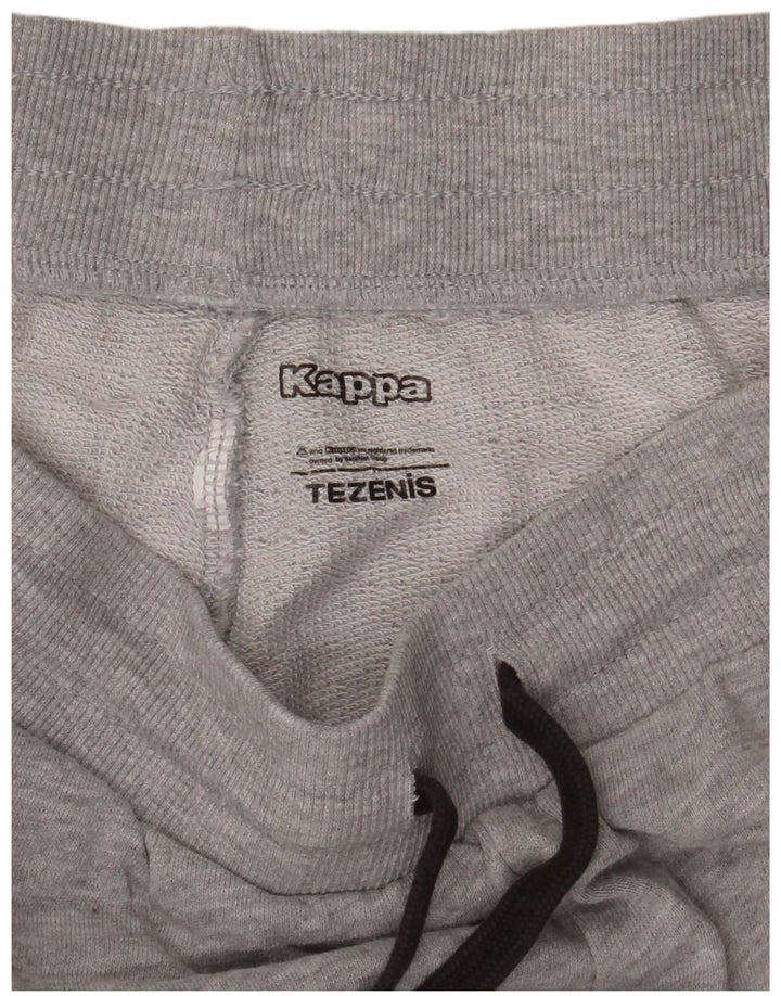 KAPPA Hombre Tezenis Pantalones De Chándal Joggers Medium Grey Colourblock