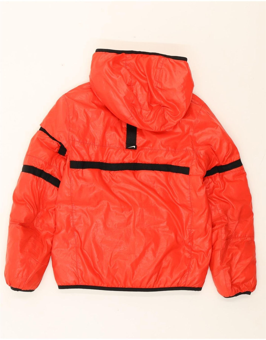 NIKE Chaqueta acolchada de ajuste estándar para niños de 13 a 14 años, talla grande, color rojo