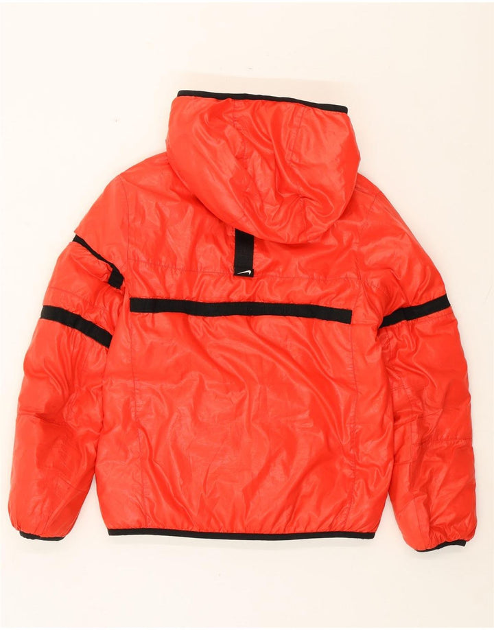 NIKE Chaqueta acolchada de ajuste estándar para niños de 13 a 14 años, talla grande, color rojo