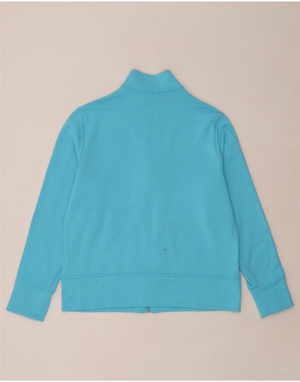 Adidas - Chaqueta de chándal para mujer, talla 40, XL, poliéster azul