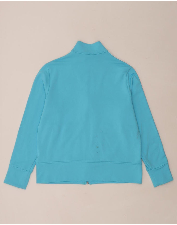 Adidas - Chaqueta de chándal para mujer, talla 40, XL, poliéster azul