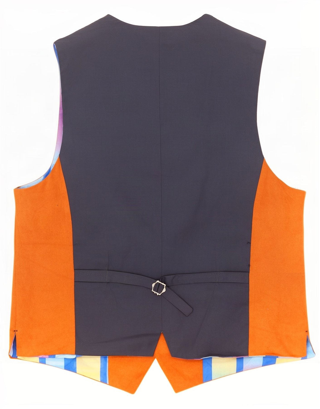 Cavani Hombre Chaleco Small Marrón Colorblock Poliéster