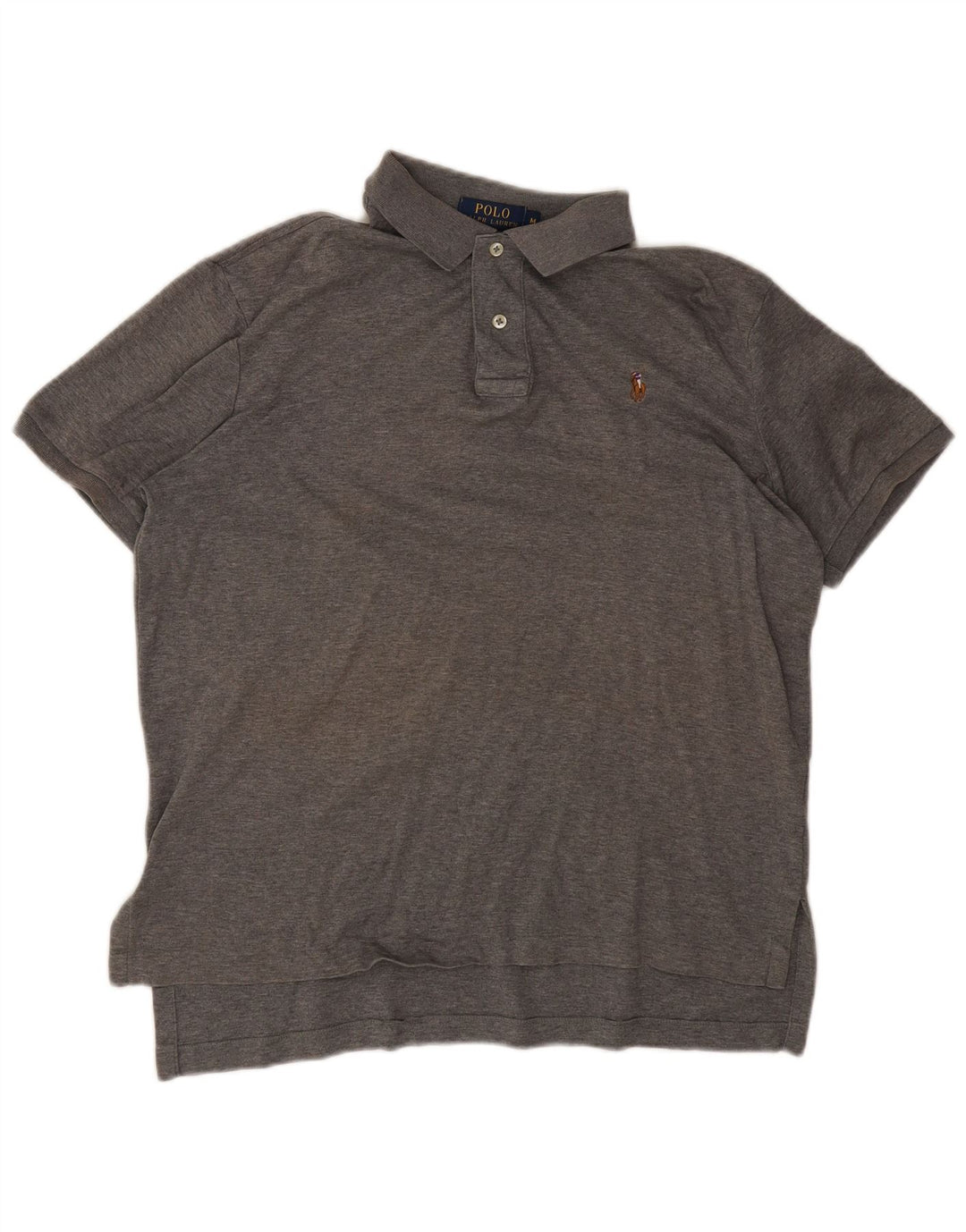 Polo Ralph Lauren Hombre Polo Gris Medio