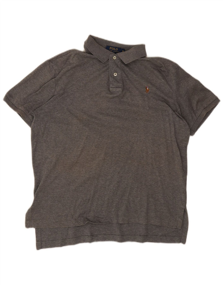 Polo Ralph Lauren Hombre Polo Gris Medio