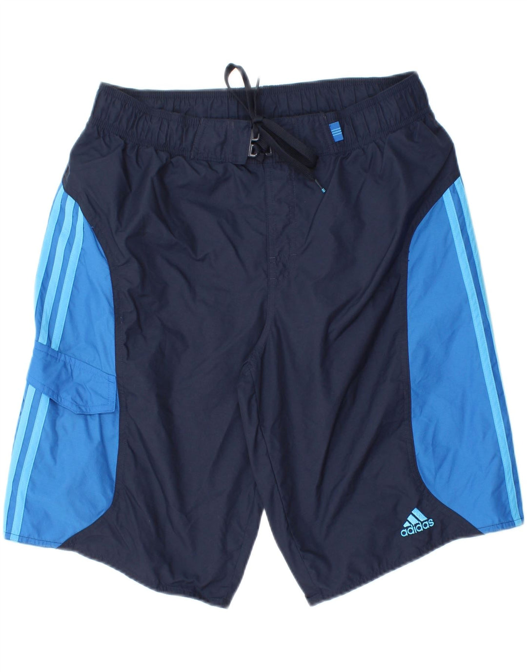 Bañador ADIDAS Hombre Mediano Azul Marino Colorblock Poliamida