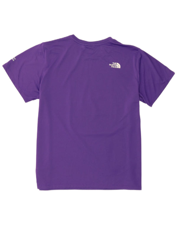 The North Face Camiseta gráfica para mujer Top UK 20 2XL Poliéster morado