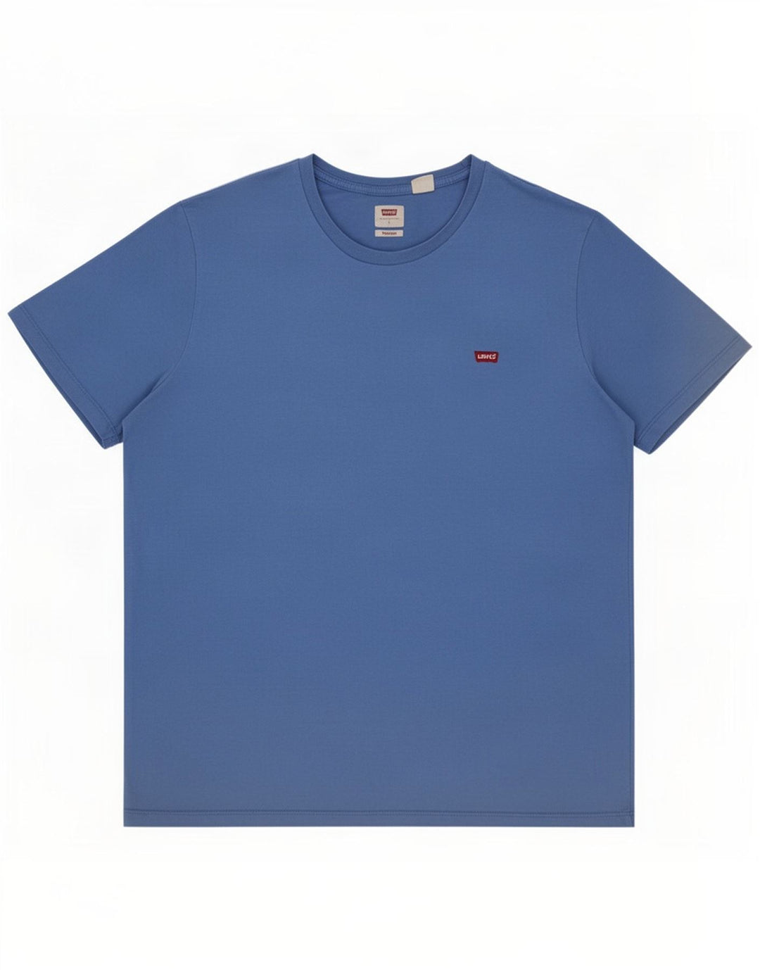 Levi's Camiseta estándar para hombre Top grande de algodón azul