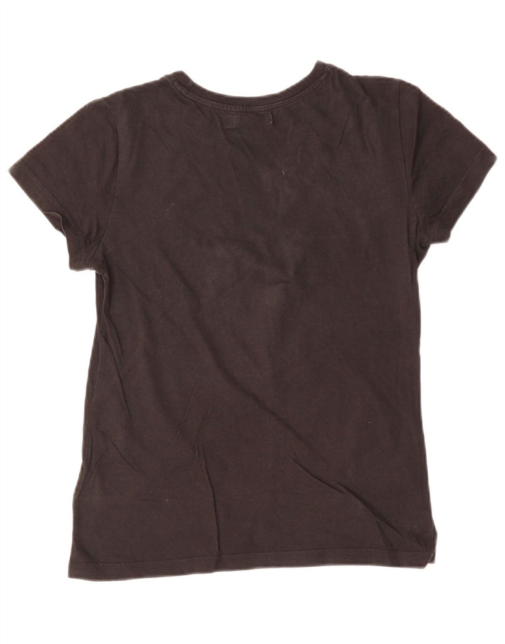 ADIDAS Camiseta gráfica para mujer Top IT 40 Small Black Cotton