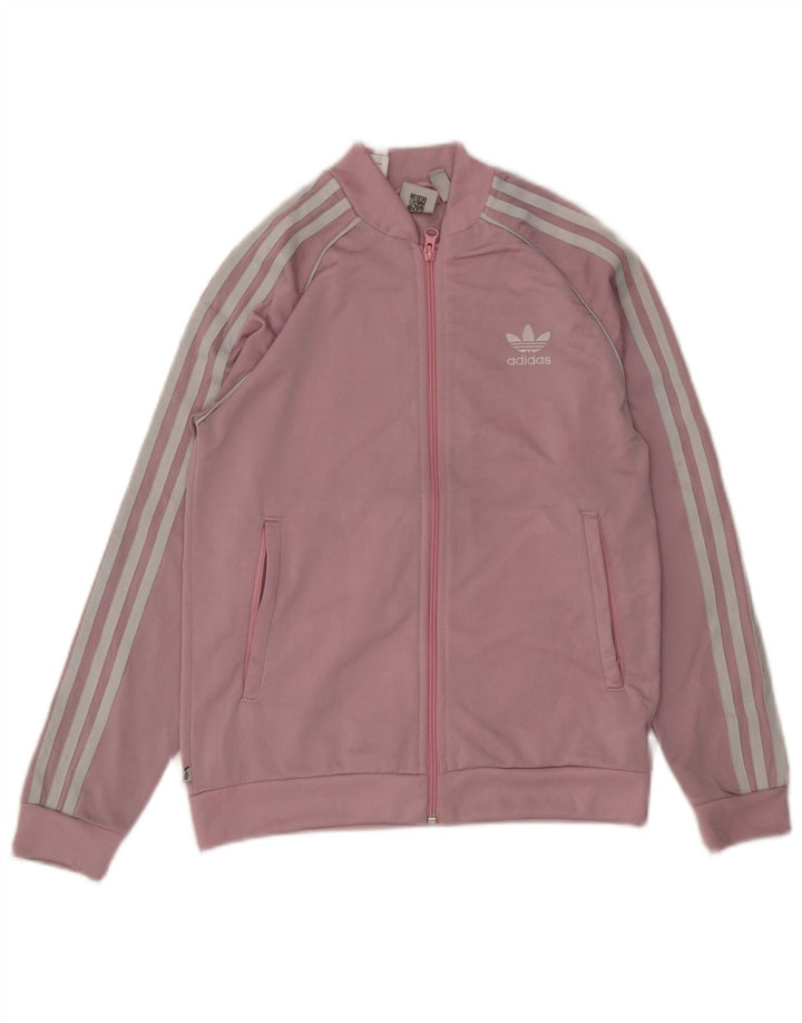 Adidas Chaqueta Chándal Niña 11-12 Años Rosa Poliéster
