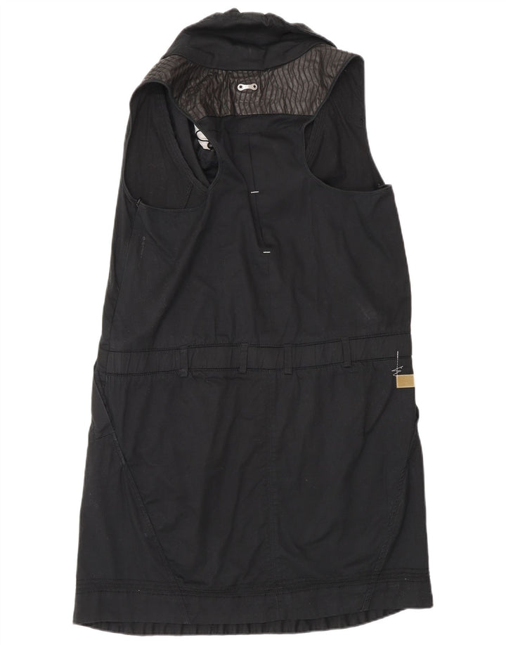 G-Star Vestido Básico Sin Mangas para Mujer UK 42 Mediano Algodón Negro