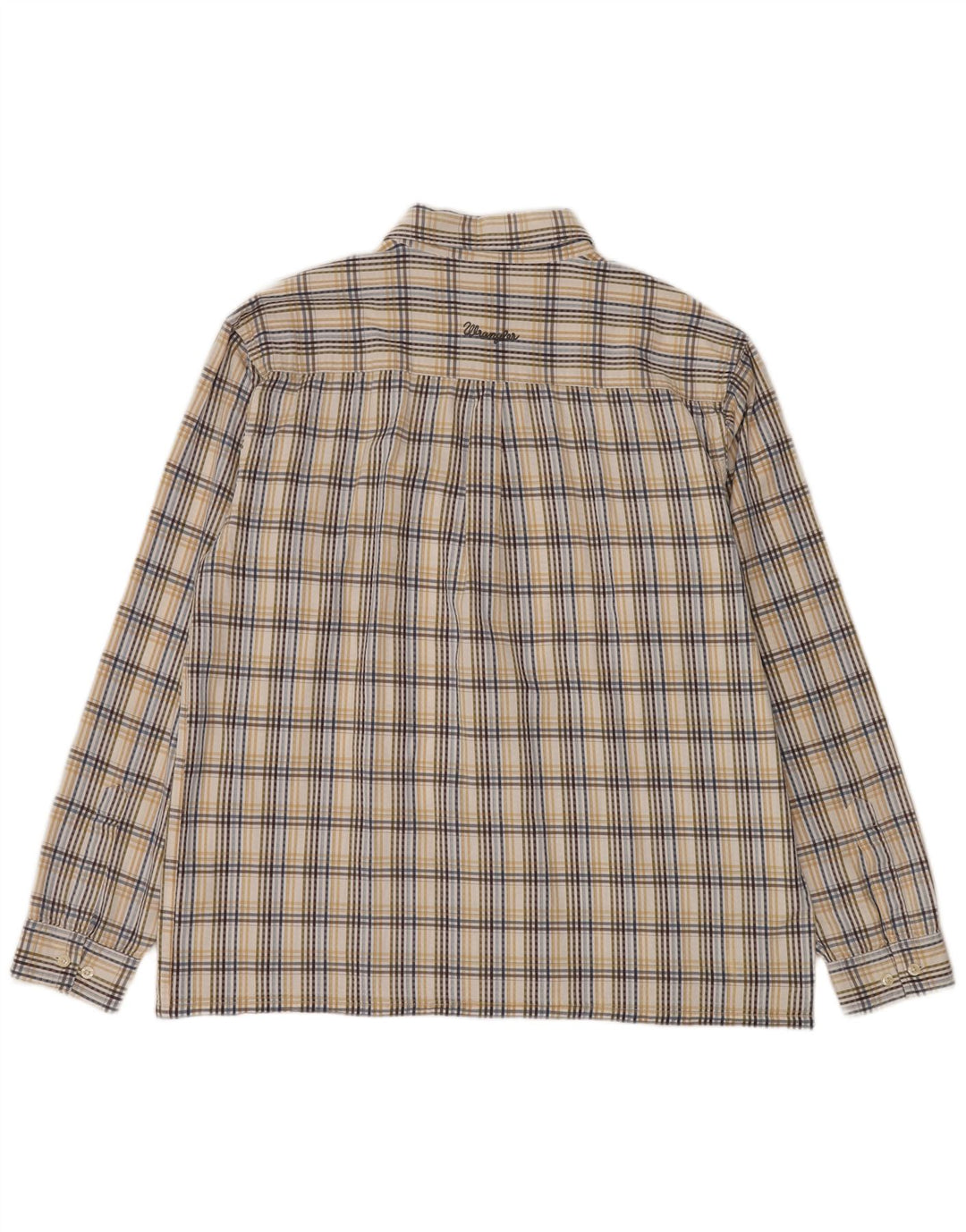 Camisa Hombre Wrangler XL Algodón Cuadros Multicolor