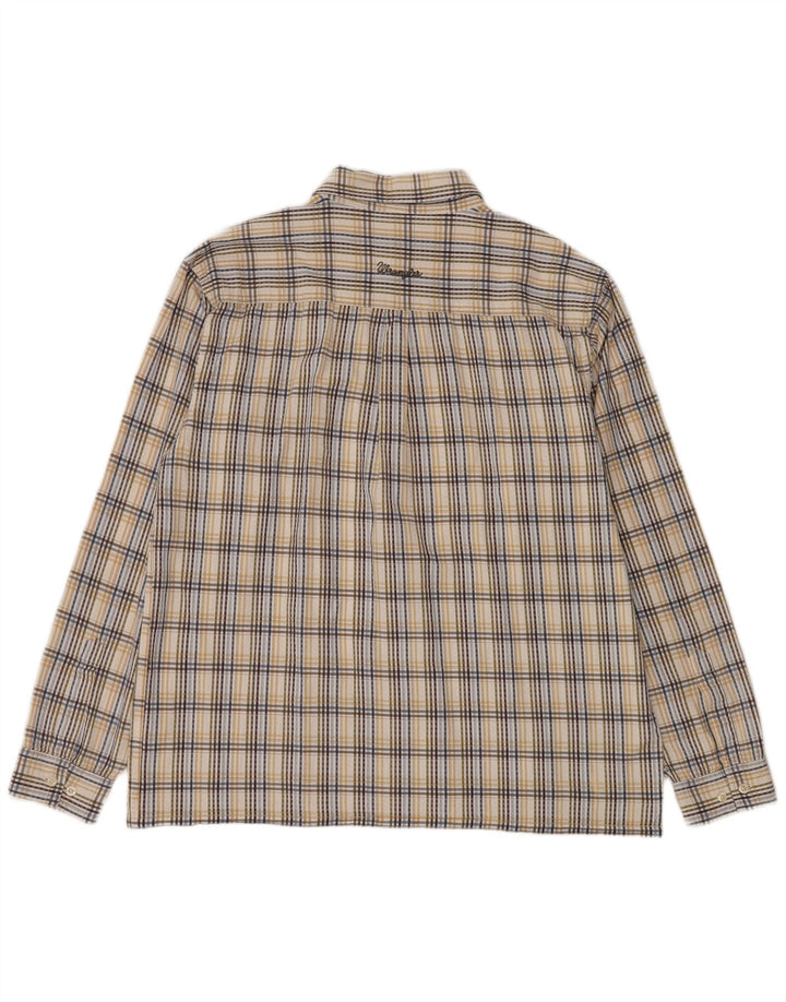 Camisa Hombre Wrangler XL Algodón Cuadros Multicolor