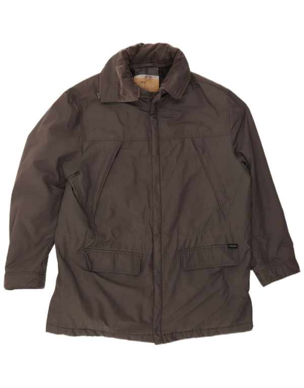 Marks & Spencer Chaqueta utilitaria para hombre UK 40 Grande Poliéster gris