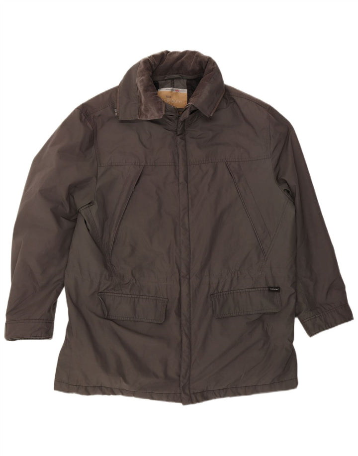 Marks & Spencer Chaqueta utilitaria para hombre UK 40 Grande Poliéster gris