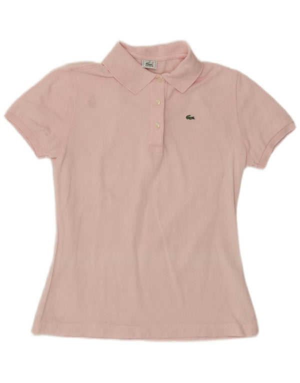 Polo Lacoste Mujer Talla 40 Algodón Rosa Medio