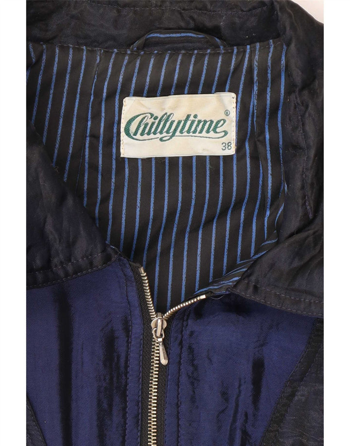 Chaqueta cortavientos para mujer Chillytime ES 38 Medium Azul marino Bloque de color
