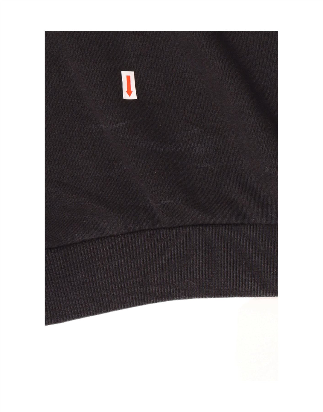 PUMA Womens Graphic Sweatshirt Jumper UK 14 Medium Black