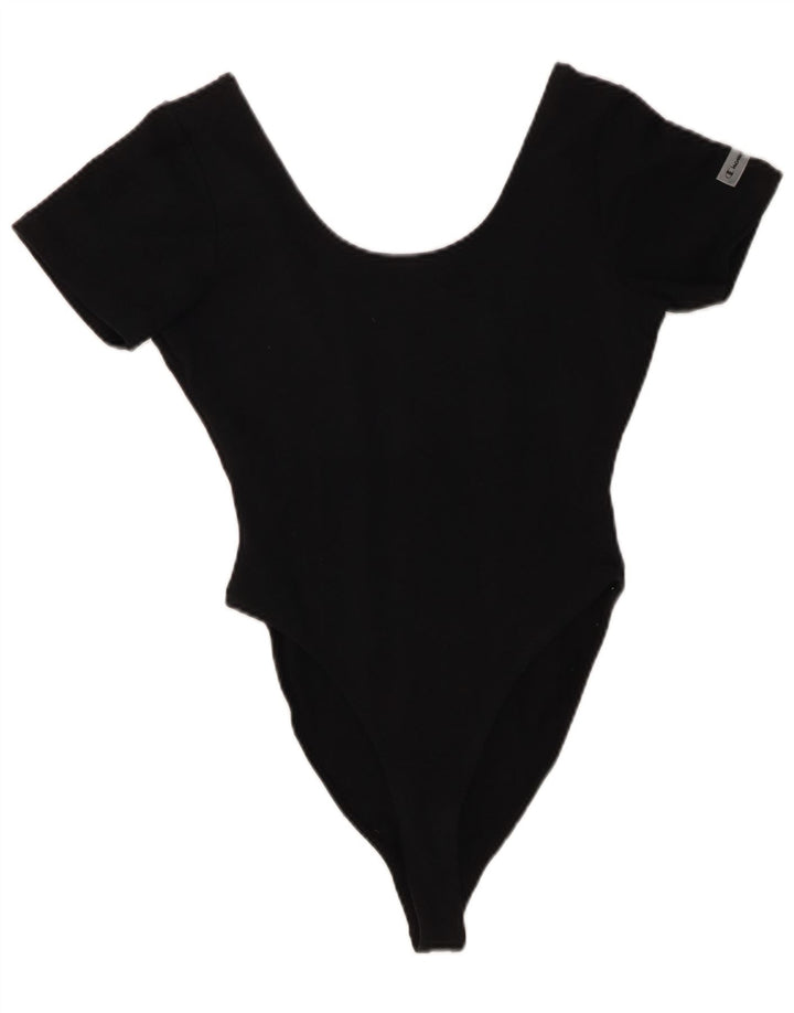 Champion Body para mujer UK 44 Grande Algodón negro