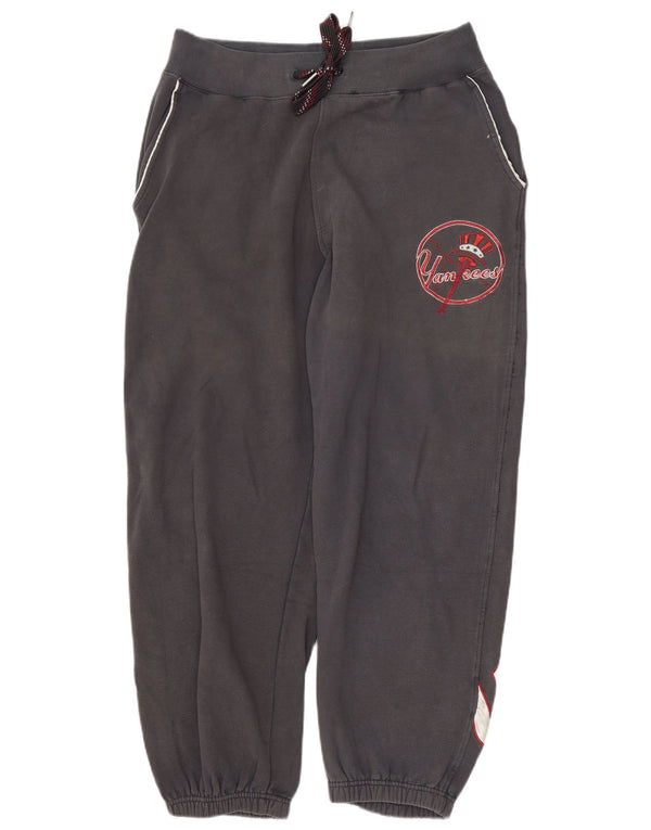 Majestic Mens New York Yankees Chándal Pantalones Joggers Grande Gris