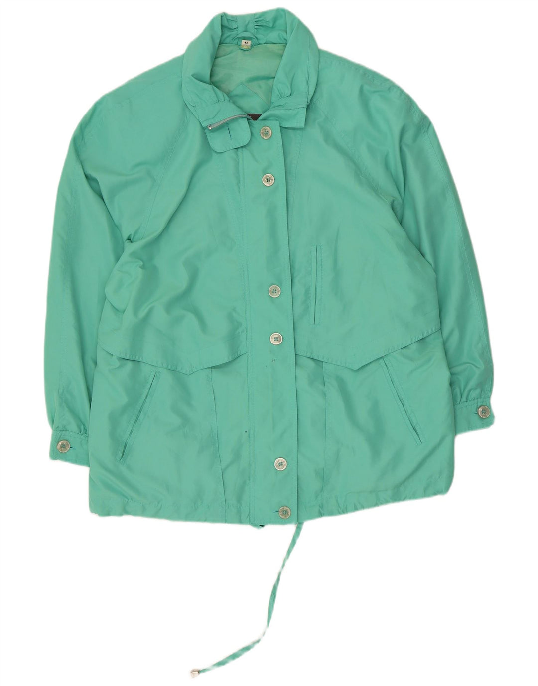 Chaqueta cortavientos extragrande para mujer LINEAV IT 42 Poliéster verde medio