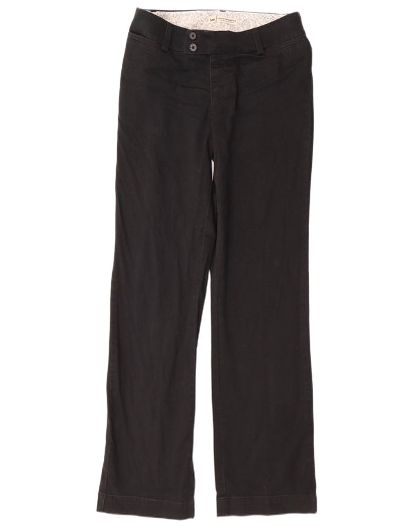 Lee Pantalones rectos de ajuste natural para mujer US 4 Small W28 L31 Negro