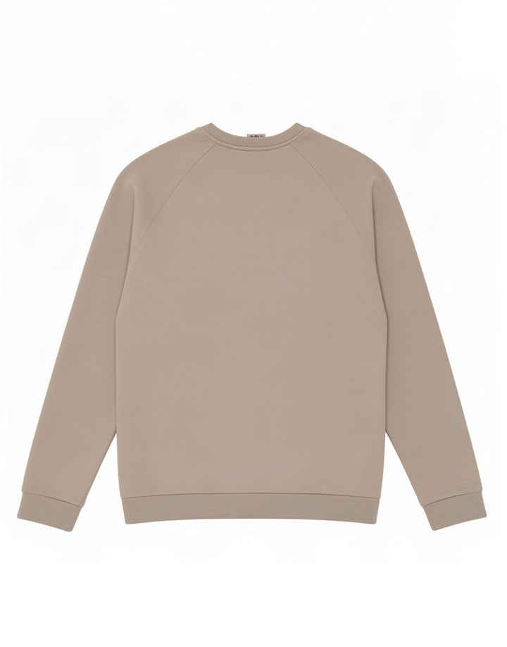Adidas Hombre Sudadera Gráfica Jumper Algodón Gris Medio