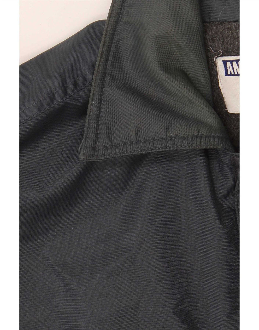 Americanino Chaqueta Bomber para Hombre UK 40 Grande Nylon Negro