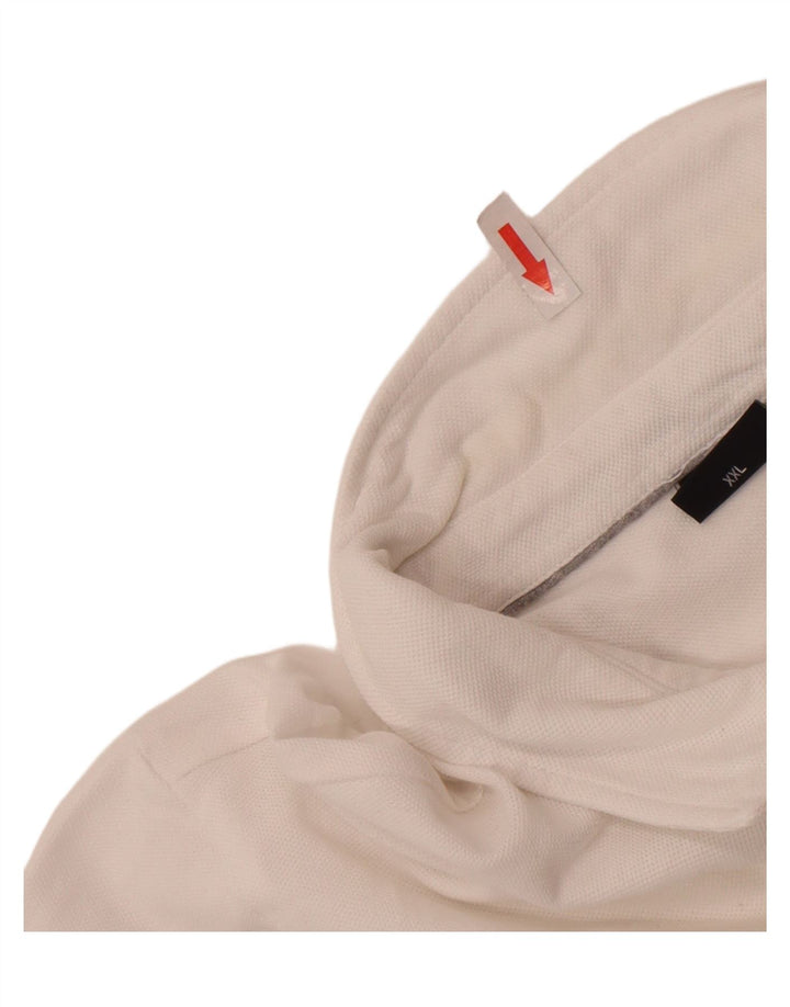 Polo Hugo Boss Hombre 2XL Algodón Blanco