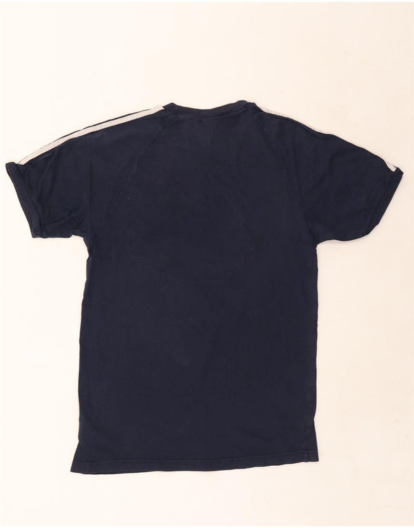 Adidas Hombre Camiseta Top Small Azul Marino Algodón