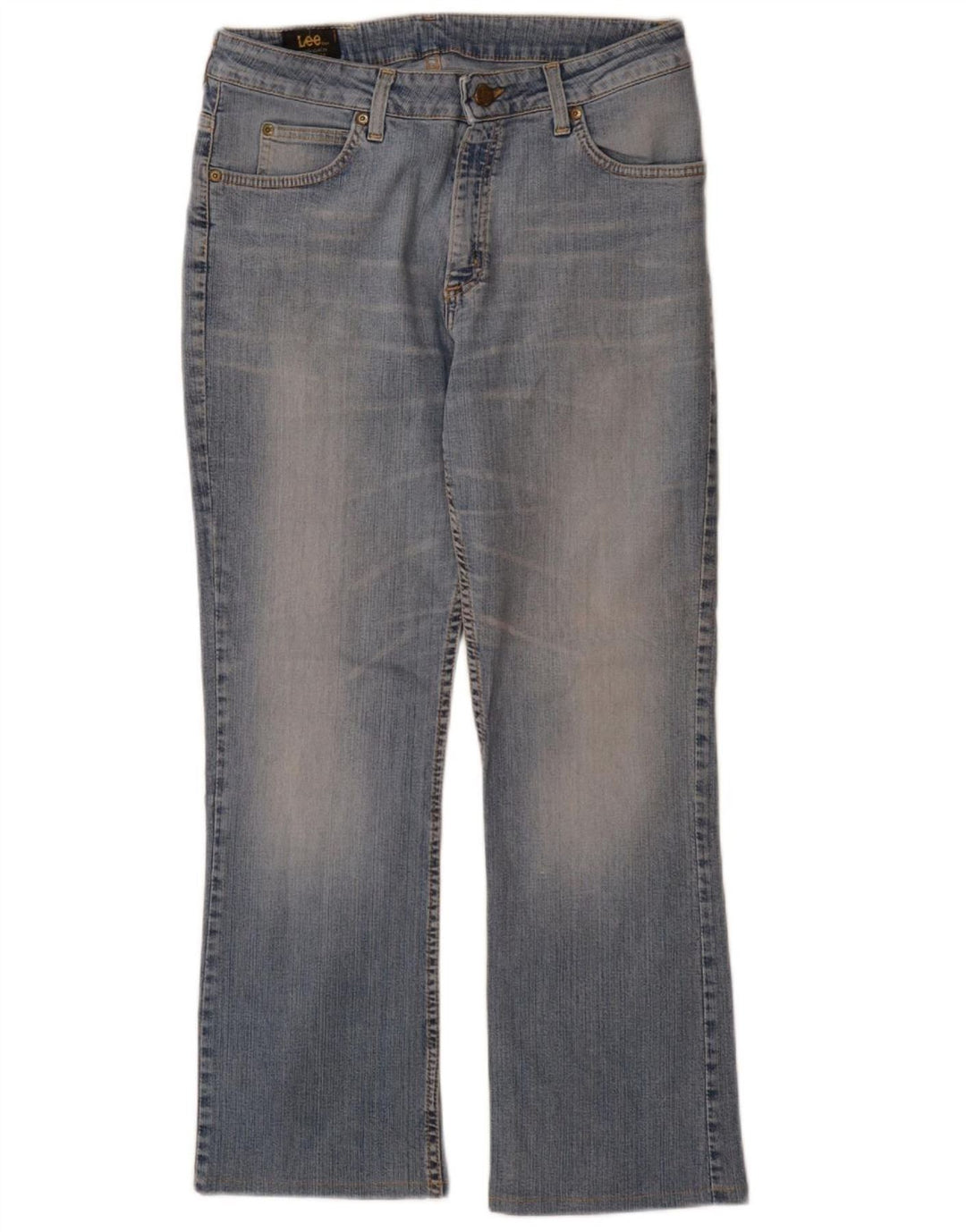 LEE Cameron Jeans Rectos para Mujer W32 L28 Algodón Azul