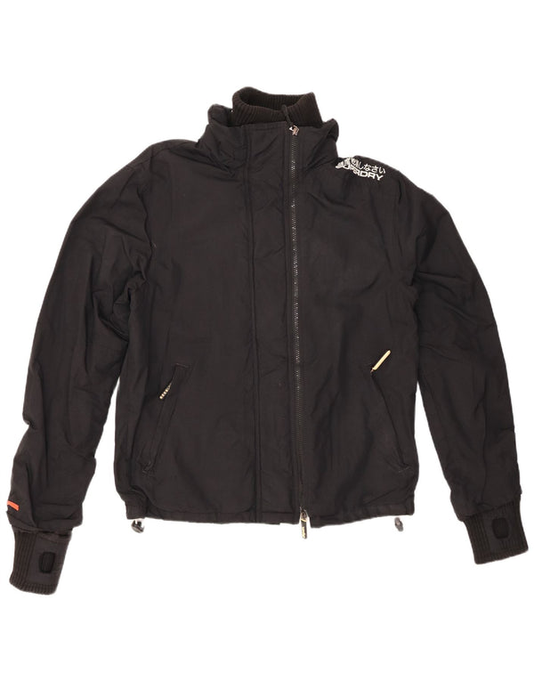 SUPERDRY Chaqueta cortavientos The Windcheater para mujer UK 40 Medium Black