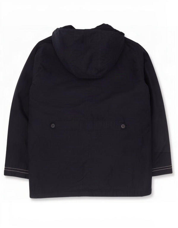Marks & Spencer Womens Hooded Windbreaker Jacket UK 20 2XL Navy Blue